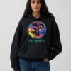 Robert Indiana Vintagesoft-Hoodie mit Grafik