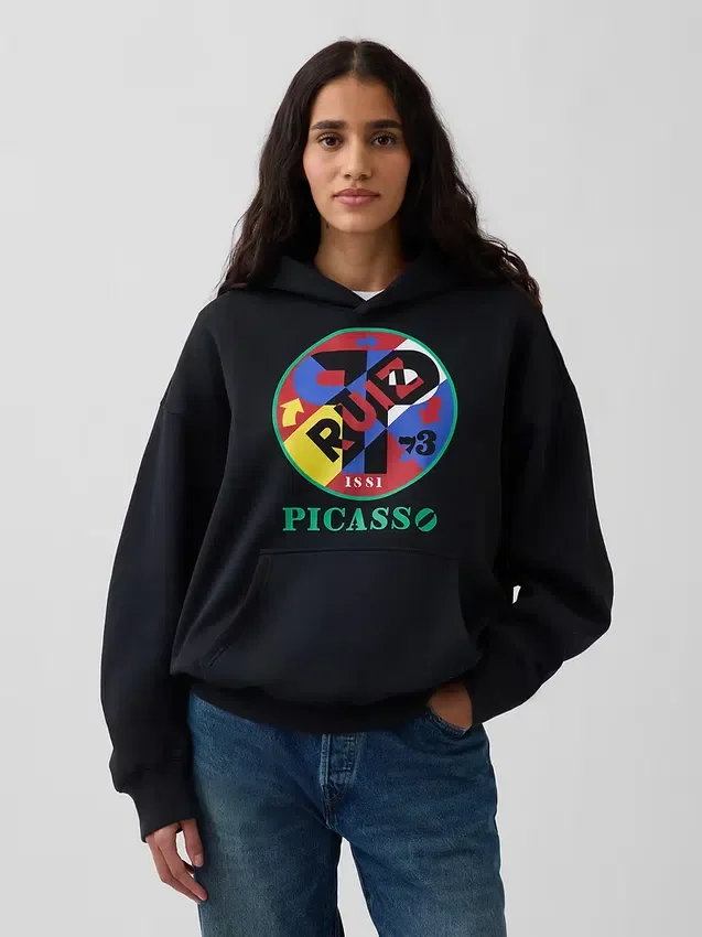 Robert Indiana Vintagesoft-Hoodie mit Grafik
