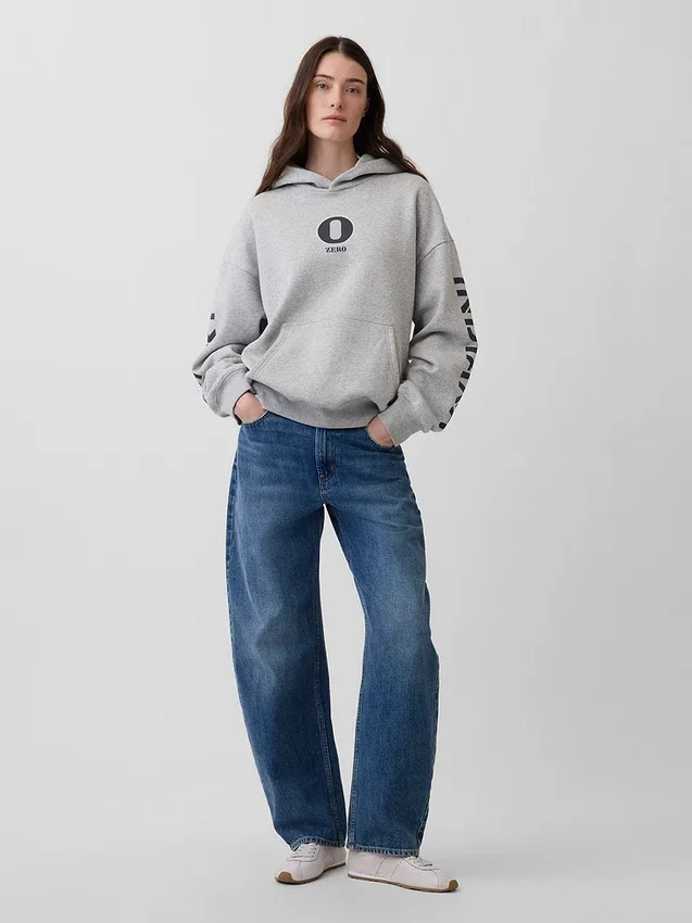 Robert Indiana Vintagesoft-Hoodie mit Grafik