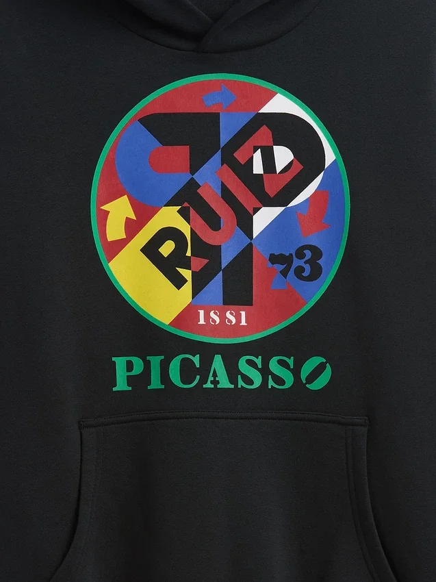 Robert Indiana Vintagesoft-Hoodie mit Grafik