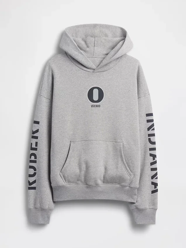 Robert Indiana Vintagesoft-Hoodie mit Grafik