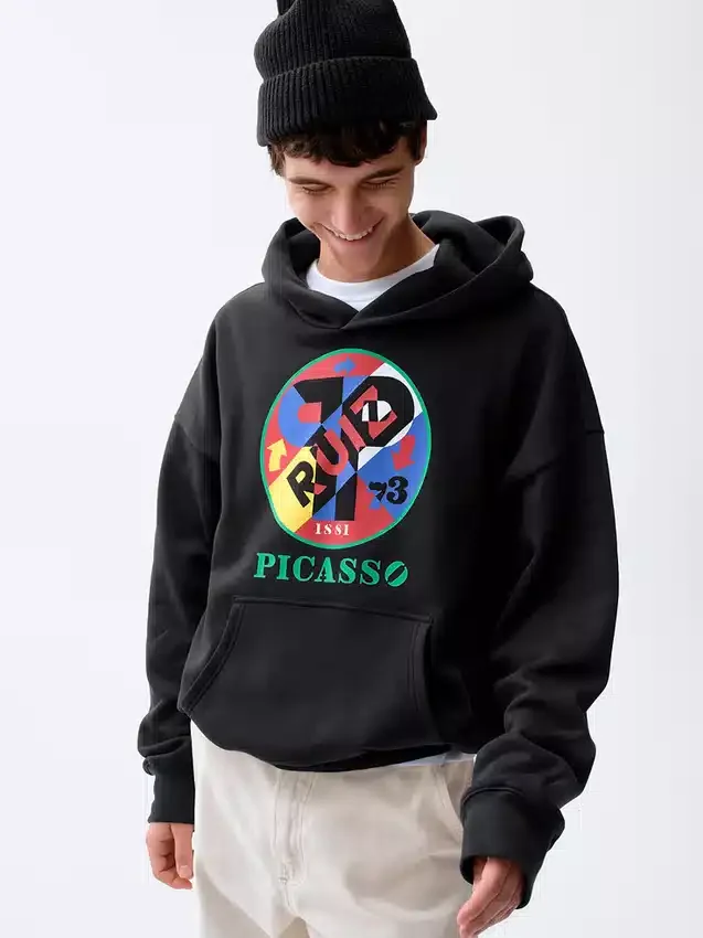 Robert Indiana Vintagesoft-Hoodie mit Grafik