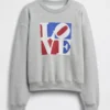 Robert Indiana Vintagesoft Love Sweatshirt