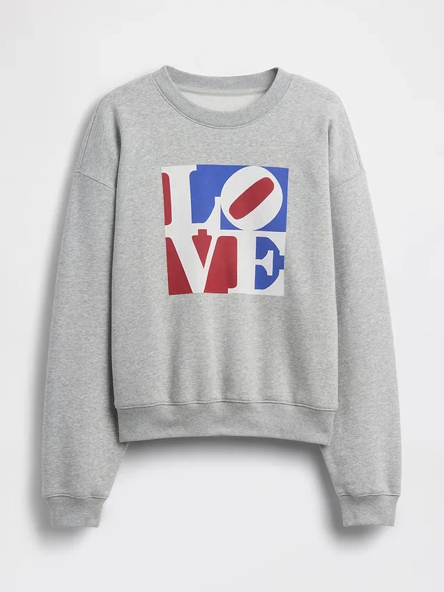 Robert Indiana Vintagesoft Love Sweatshirt