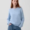 Rollkragen-Pullover aus 100 % Baumwolle
