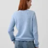 Rollkragen-Pullover aus 100 % Baumwolle