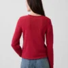 Rollkragen-Pullover aus 100 % Baumwolle
