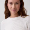 Rollkragen-Pullover aus 100 % Baumwolle