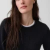Rollkragen-Pullover aus 100 % Baumwolle