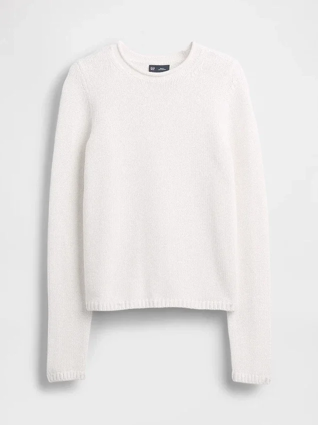 Rollkragen-Pullover aus 100 % Baumwolle