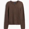 Rollkragen-Pullover aus 100 % Baumwolle