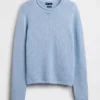 Rollkragen-Pullover aus 100 % Baumwolle