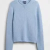 Rollkragen-Pullover aus 100 % Baumwolle