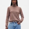 Rollkragenpullover aus 100 % Merinowolle