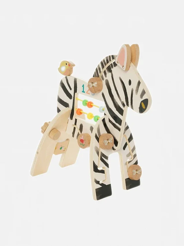Safari-Zebra-Aktivitätsspielzeug