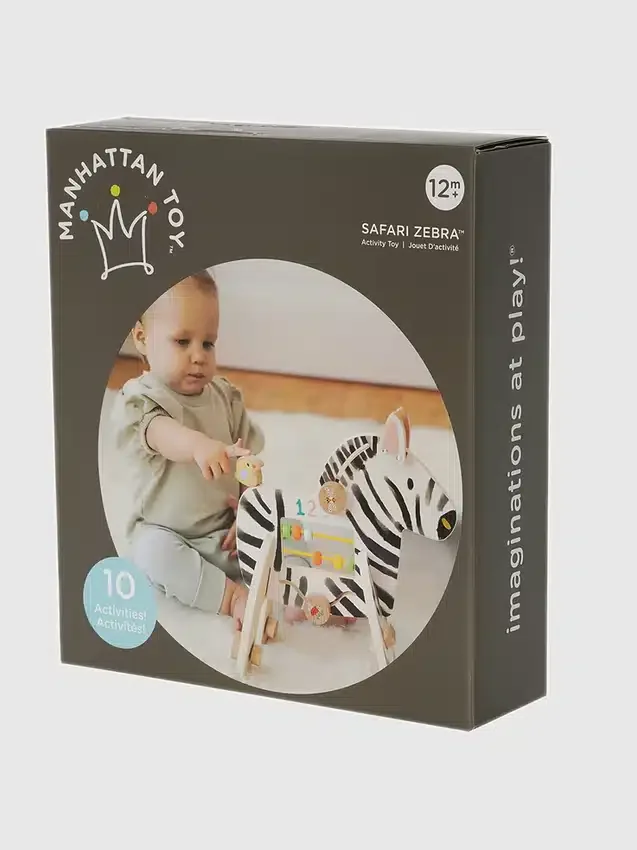 Safari-Zebra-Aktivitätsspielzeug