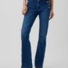 Sailor-Jeans mit niedriger Leibhöhe, lang und schmal geschnitten
