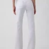 Sailor-Jeans mit niedriger Leibhöhe, lang und schmal geschnitten