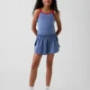 Schnelltrocknende Laufshorts für Kinder mit Schmetterlingssaum