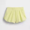 Schnelltrocknende Laufshorts für Kinder mit Schmetterlingssaum