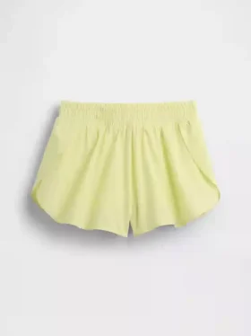 Schnelltrocknende Laufshorts für Kinder mit Schmetterlingssaum