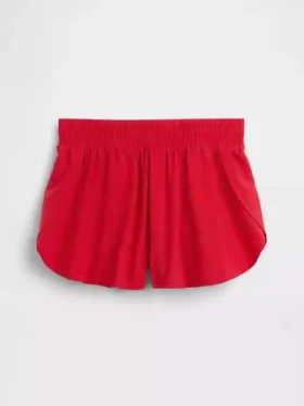 Schnelltrocknende Laufshorts für Kinder mit Schmetterlingssaum