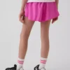 Schnelltrocknende Laufshorts für Kinder mit Schmetterlingssaum