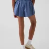 Schnelltrocknende Laufshorts für Kinder mit Schmetterlingssaum