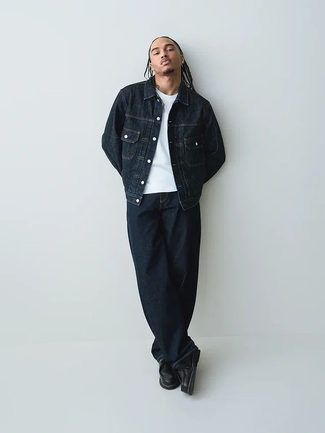 Schwere Jeansjacke