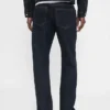Schwere, locker sitzende Straight-Jeans