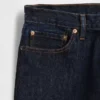 Schwere, locker sitzende Straight-Jeans