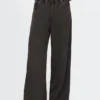 Schwere, locker sitzende Sweatpant-Jeans
