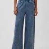 Schwere, locker sitzende Sweatpant-Jeans