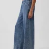 Schwere, locker sitzende Sweatpant-Jeans
