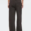 Schwere, locker sitzende Sweatpant-Jeans