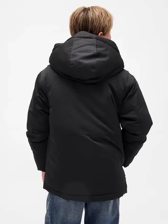 Schwere Parka-Jacke für Kinder