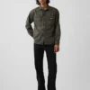 Schwere Twill-Khakihose im 90er-Jahre-Stil mit lockerer Passform