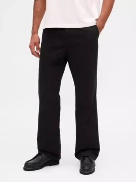 Schwere Twill-Khakihose im 90er-Jahre-Stil mit lockerer Passform