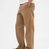 Schwere Twill-Khakihose im 90er-Jahre-Stil mit lockerer Passform