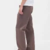 Schwere Twill-Khakihose im 90er-Jahre-Stil mit lockerer Passform