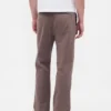 Schwere Twill-Khakihose im 90er-Jahre-Stil mit lockerer Passform