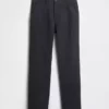 Schwere Twill-Khakihose in lockerer, gerader Passform