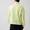 Schwerer, übergroßer Pullover mit Logo und Viertelreißverschluss