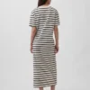 Schweres, übergroßes Maxi-T-Shirt-Kleid