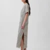 Schweres, übergroßes Maxi-T-Shirt-Kleid