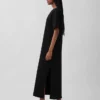 Schweres, übergroßes Maxi-T-Shirt-Kleid