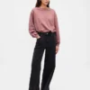 Schweres Bubble-Sweatshirt aus French Terry