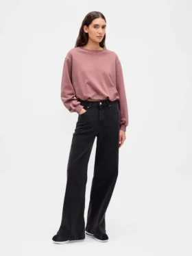 Schweres Bubble-Sweatshirt aus French Terry