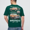 Schweres Ford-Crop-T-Shirt mit Aufdruck