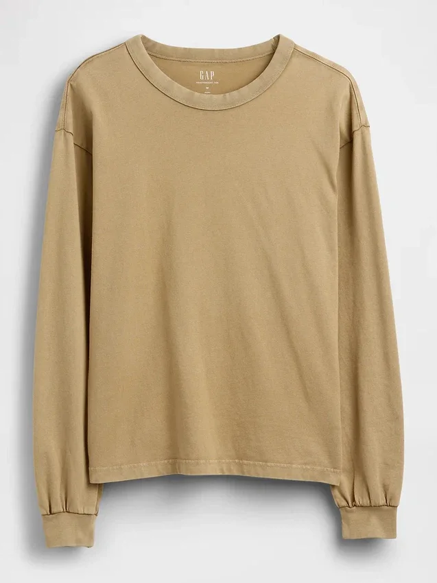 Schweres, kurzes T-Shirt
